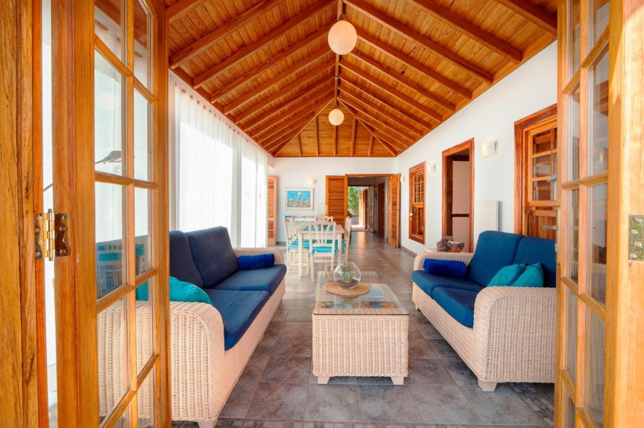 Feriendomizil Finca Tijarafe Mit Beheiztem, Abdeckbarem Pool Екстериор снимка