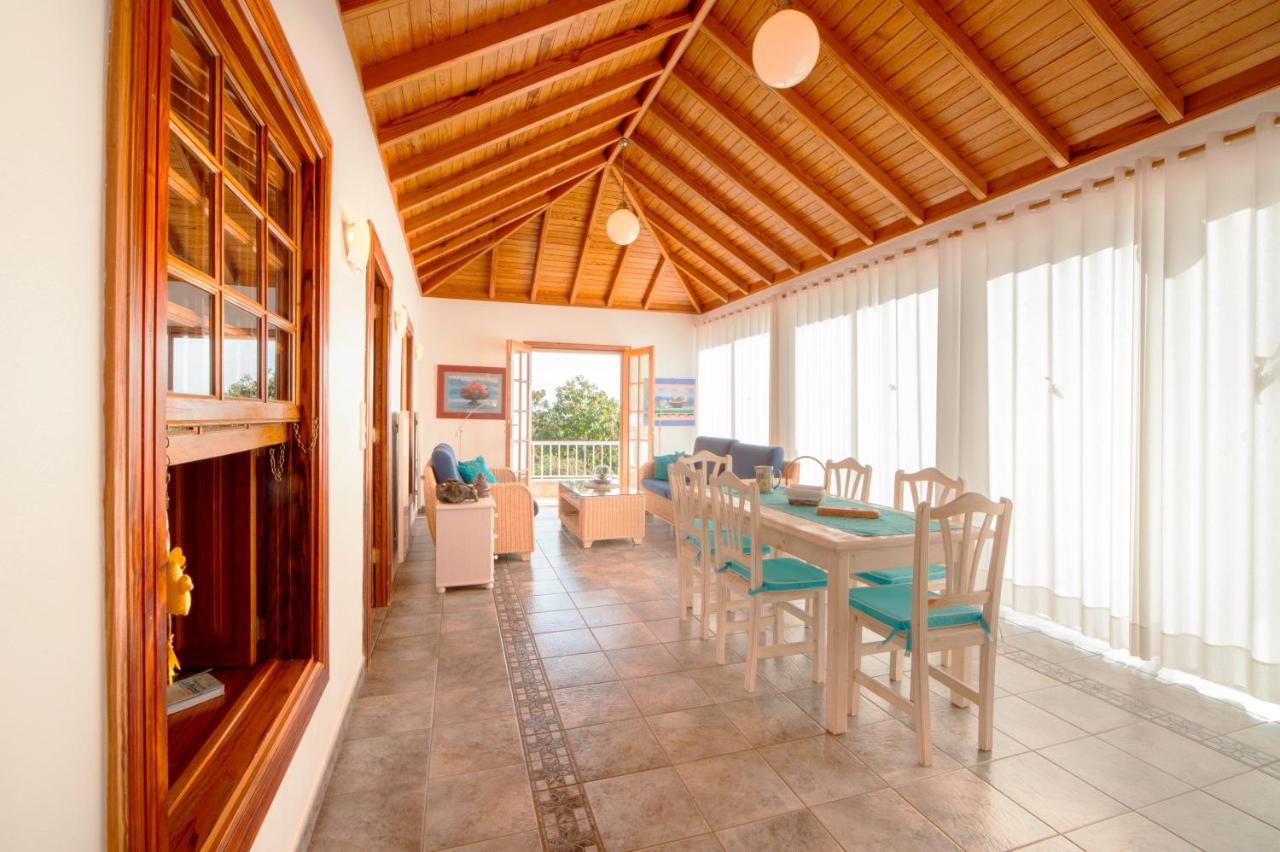 Feriendomizil Finca Tijarafe Mit Beheiztem, Abdeckbarem Pool Екстериор снимка