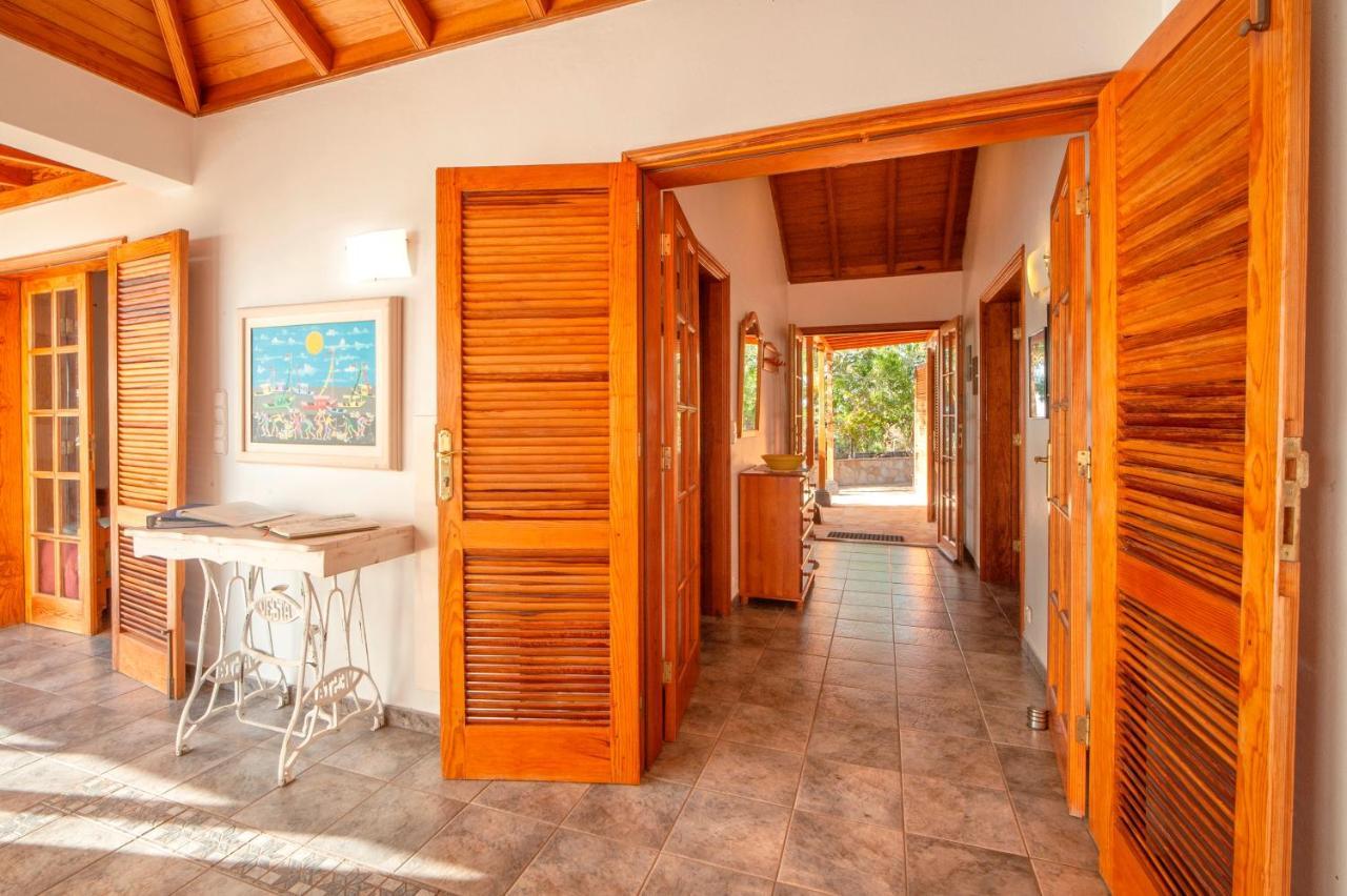 Feriendomizil Finca Tijarafe Mit Beheiztem, Abdeckbarem Pool Екстериор снимка