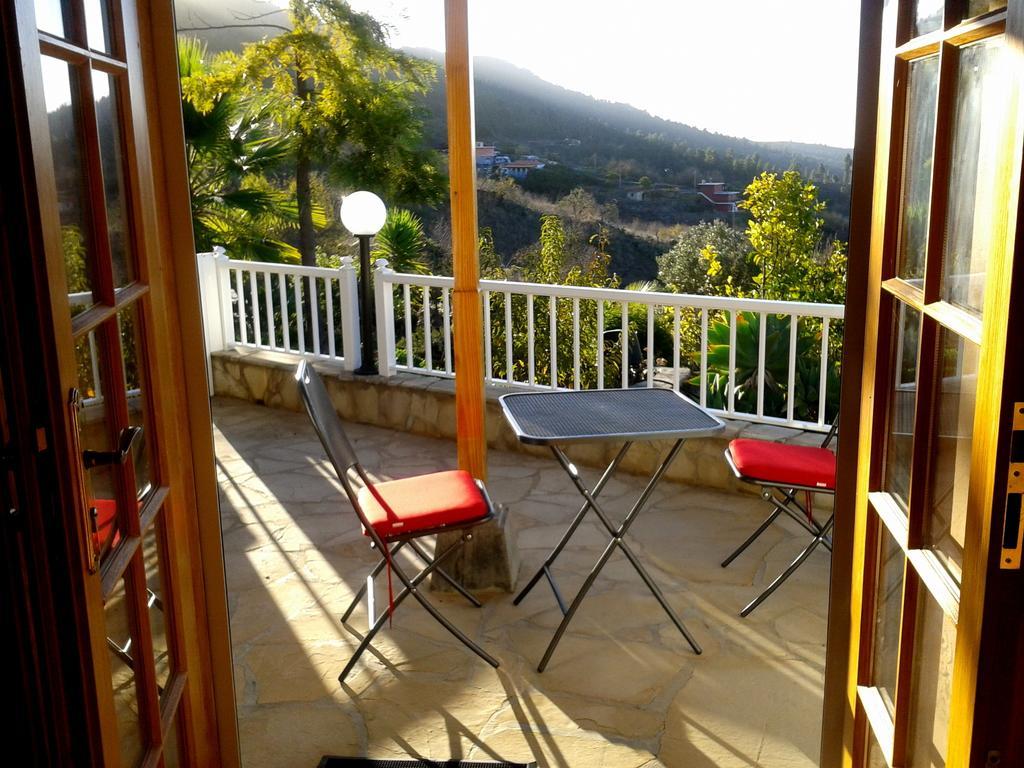 Feriendomizil Finca Tijarafe Mit Beheiztem, Abdeckbarem Pool Стая снимка