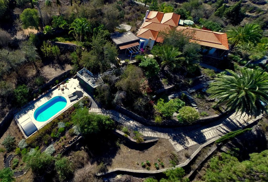 Feriendomizil Finca Tijarafe Mit Beheiztem, Abdeckbarem Pool Екстериор снимка