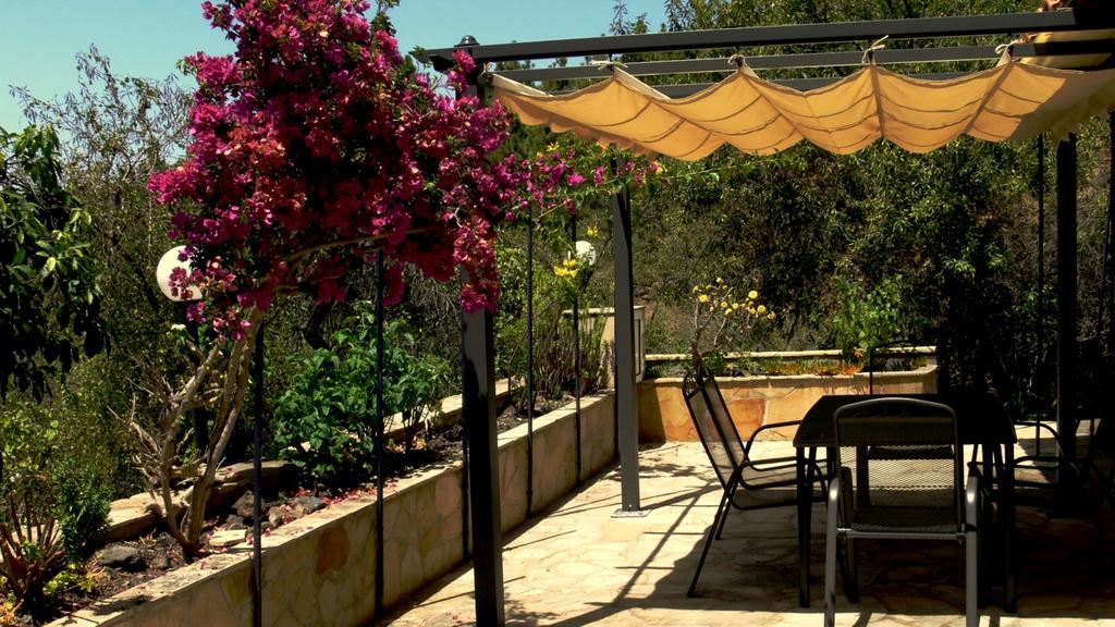 Feriendomizil Finca Tijarafe Mit Beheiztem, Abdeckbarem Pool Екстериор снимка