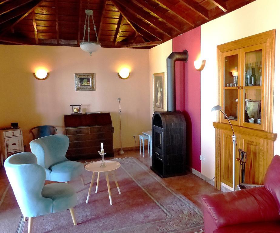 Feriendomizil Finca Tijarafe Mit Beheiztem, Abdeckbarem Pool Екстериор снимка